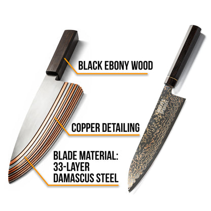 Knives Project Copper Set